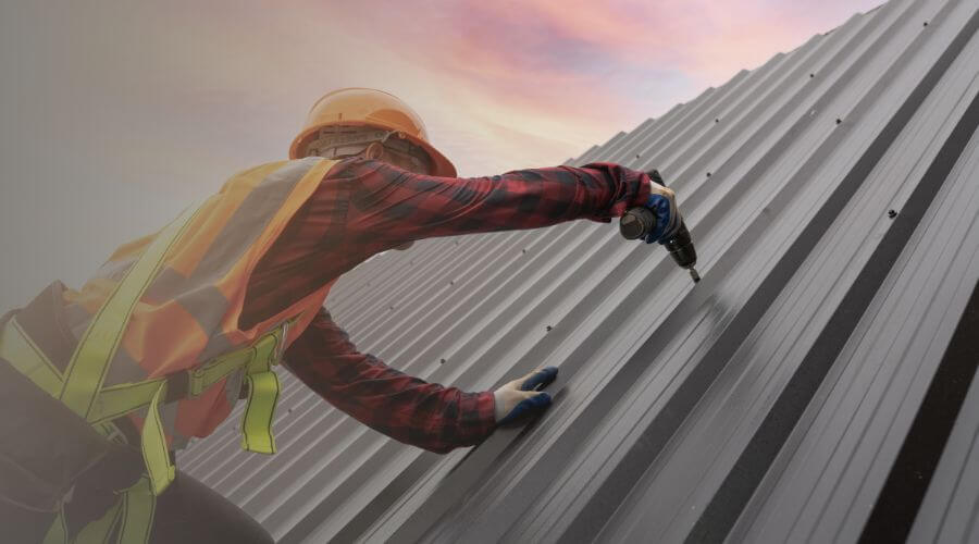 Professional metal roof installation in Otisco, IN